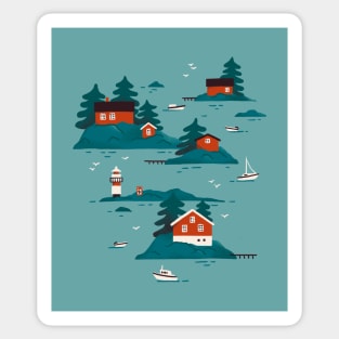 Nordic Islands Sticker